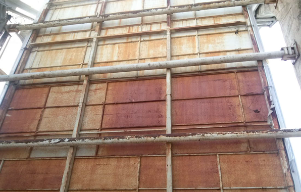 Estructuras en pase tribuna