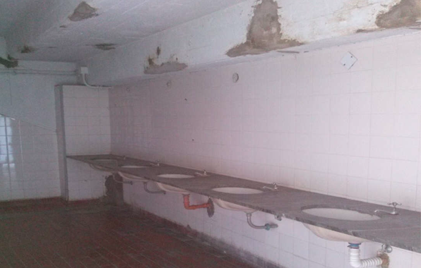Sanitarios tribuna Belgrano alta