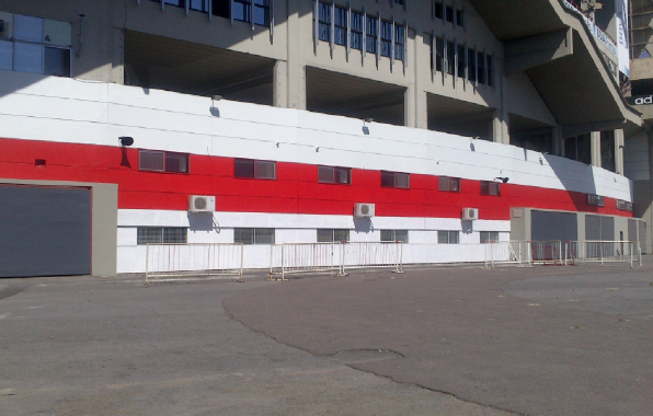 Fachada tribuna Belgrano