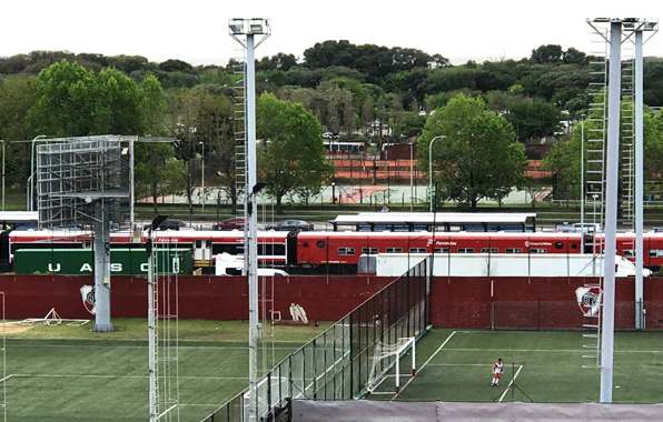 Pintura cancha auxiliar