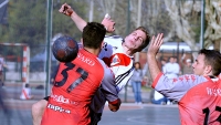 Juveniles vs. Ward. (Foto: /Prensa River)
