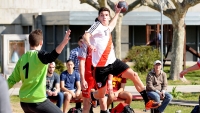 Juveniles vs. Ward. (Foto: /Prensa River)