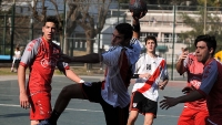 Juveniles vs. Ward. (Foto: /Prensa River)