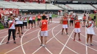 Entrenamiento especial en el Monumental. (Foto: /Prensa River)