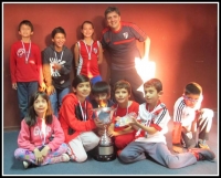 Equipo de Ajedrez River en el Torneo Infantil.