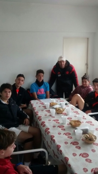 Cadetes varones vs. Ferrocarril San Martín.