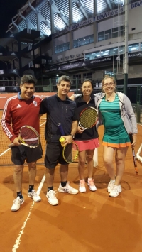 Finalistas Doble B mixto americano