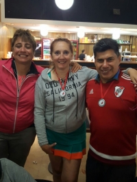 Lago – Cárdenas, subcampeonas Dobles B mixto americano