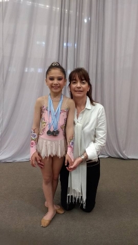 Kiyomi Higa y Alejandra Hurtado.