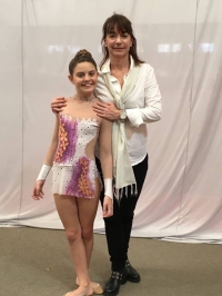 Renata Avena y Alejandra Hurtado.