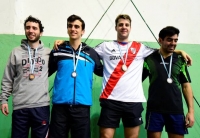 Diego Teplitzky (Club Macabi), Martín Betancor (Ferro), Nicolás Galvano y Lucas Bayona (La Reja). 