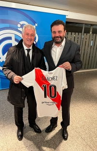 Matías Patanian y Hugo Sánchez.