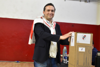 Luis Belli, candidato a Presidente por River Primero.