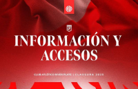 Información y accesos - River vs. Deportivo Riestra (Clausura 2025)