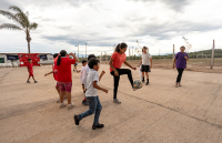 Acción de Fundación River en Salta con un club ganador del premio